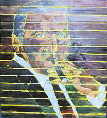 Titel: Ligne 4, Kunstenaar: Belluzzo, Antonio